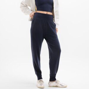 Athleta Coaster Luxe High Rise Joggers Navy Nirvana Ultra Soft